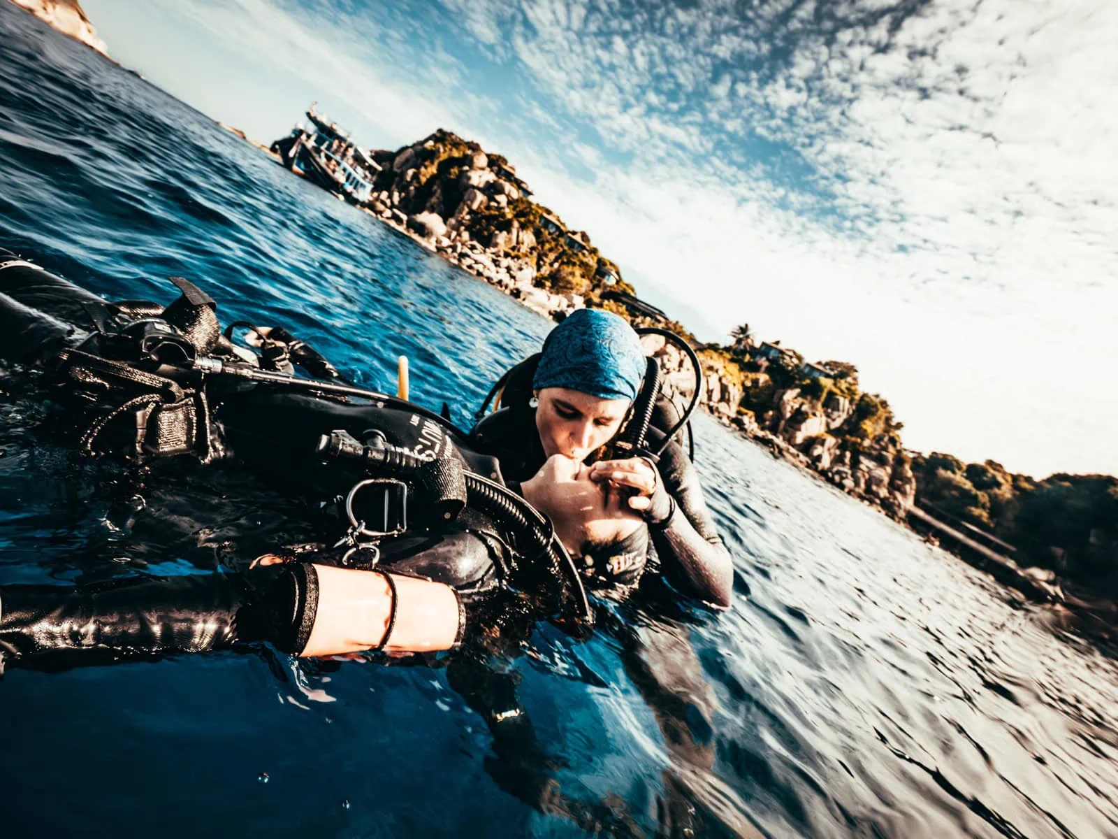 Master rescue course hydronauts koh tao